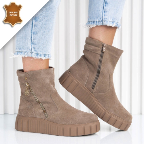 Боти Vitoria Beige