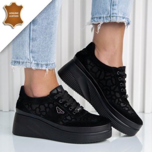 Обувки Naira Black