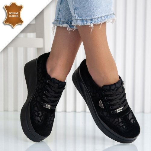 Обувки Naira Black