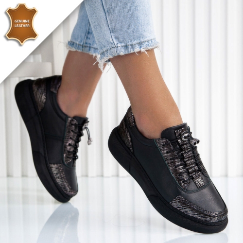 Обувки Ziva Black