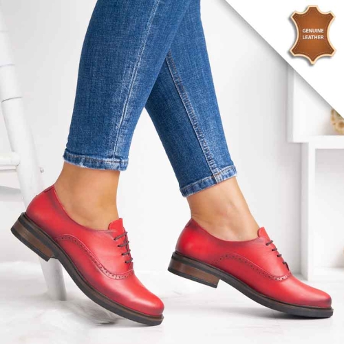 Обувки Susan Red