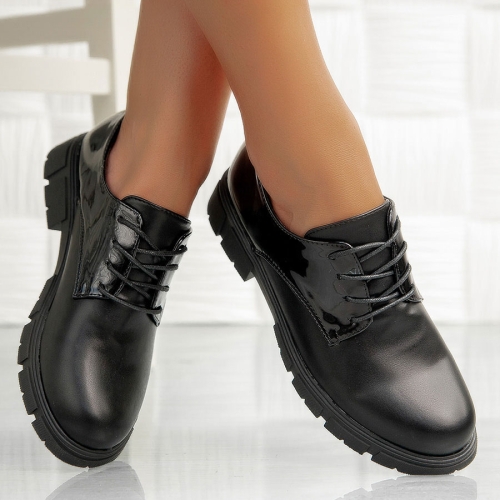 Обувки Elinor Black