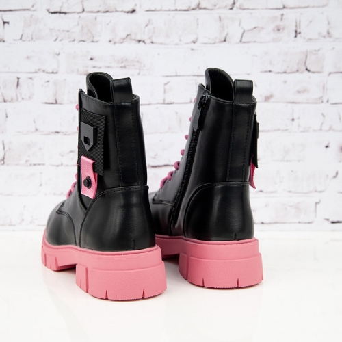 Боти Nola Black/Pink