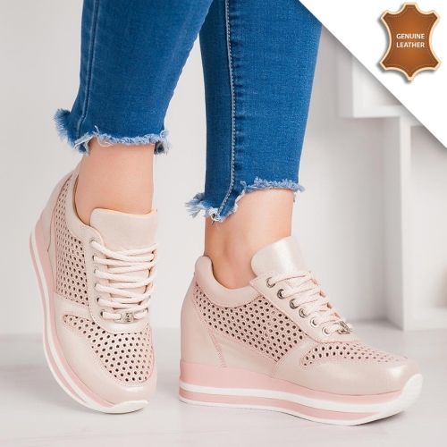Обувки Valentina Pink